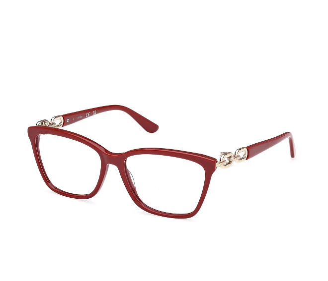 Guess eyeglasses GU50181V 066 54 15 RedWhite