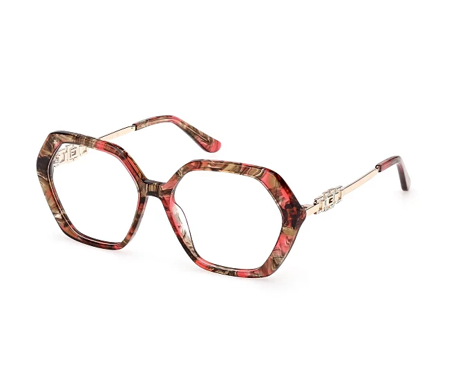 Guess eyeglasses GU50317V 071 54 15 BordeauxGold