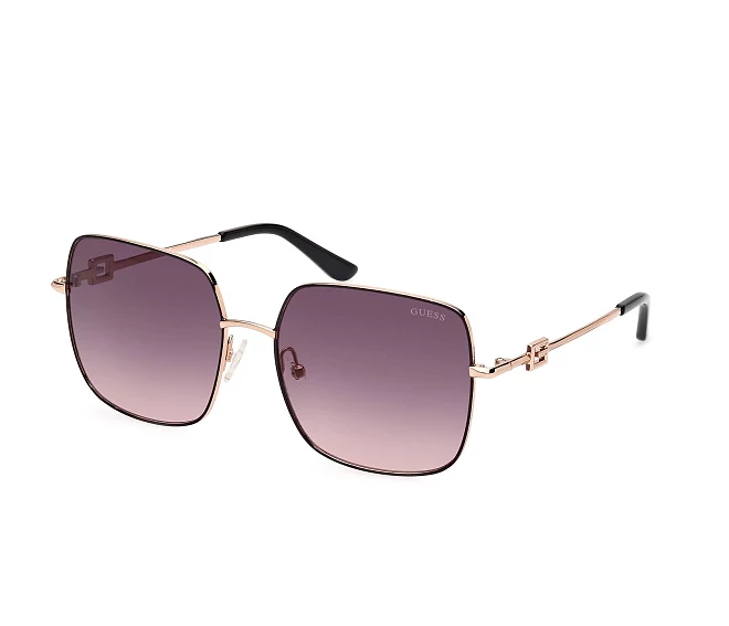 Guess sunglasses GU7906-H-S 05B 58 17 BlackRose gold