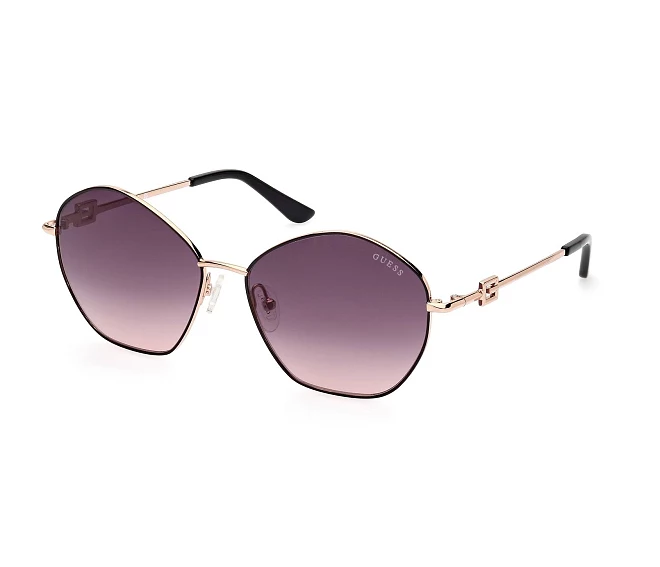 Guess sunglasses GU7907-S 05B 59 16 BlackRose gold