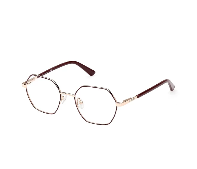 Guess eyeglasses GU8275-V 032 47 17 BordeauxGold