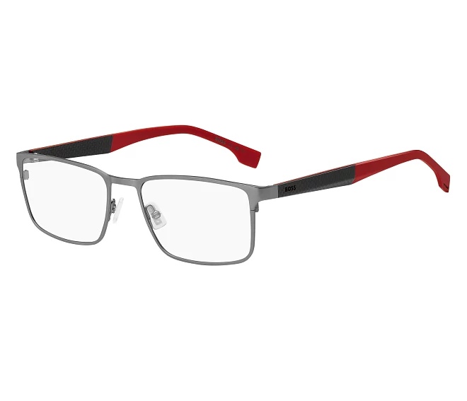 Hugo Boss eyeglasses BOSS-1488 GHP 55 18 RutheniumRed