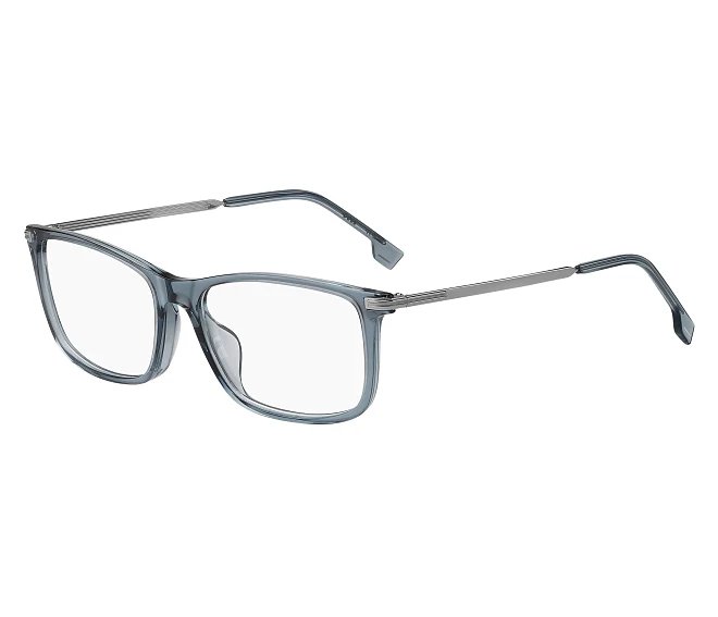 Hugo Boss eyeglasses BOSS-1614-F DTY 56 17 BlueSteel