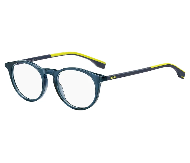 Hugo Boss eyeglasses BOSS-1545 DCD 47 17 BlueYellow