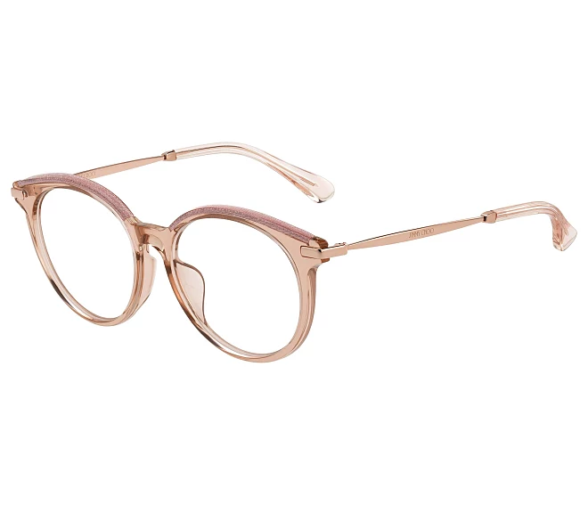 Jimmy Choo eyeglasses JC-254-F W66 51 16 PinkGold