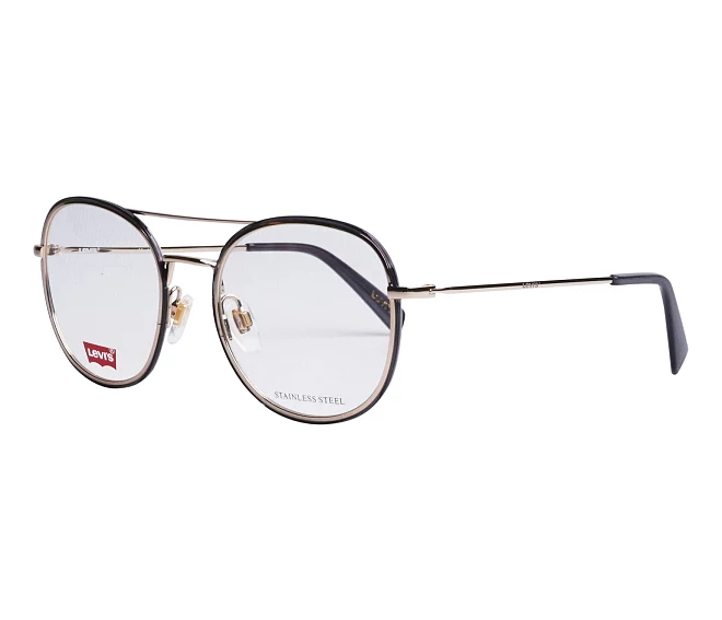 Levi's eyeglasses LV1025 2F7 52 21 GoldBlack