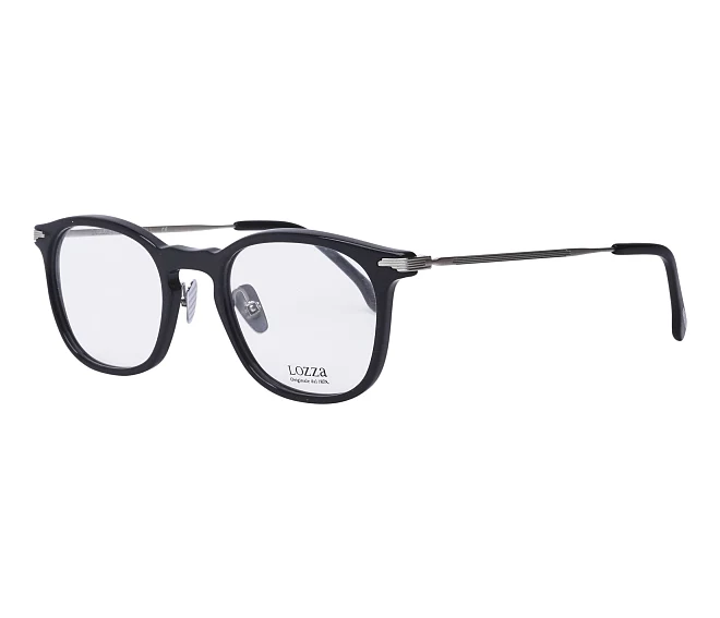 Lozza eyeglasses VL-4143 0BLK 50 22 BlackSilver