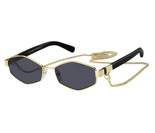 Marc Jacobs sunglasses MARC-496-S J5GIR 55 17 GoldBlack