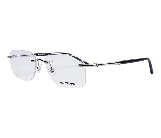 Mont Blanc eyeglasses MB0071O 002 56 17 Silver