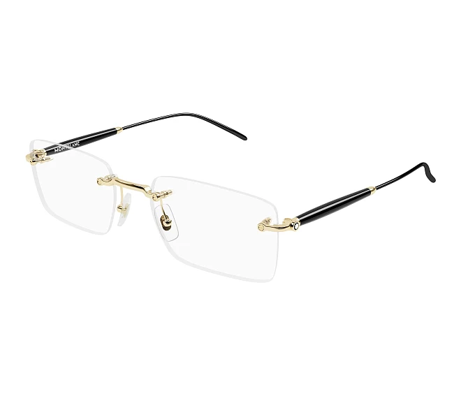 Mont Blanc eyeglasses MB0411O 001 55 19 Gold