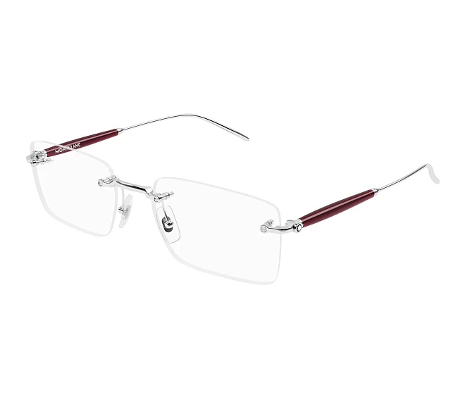 Mont Blanc eyeglasses MB0411O 003 55 19 Silver