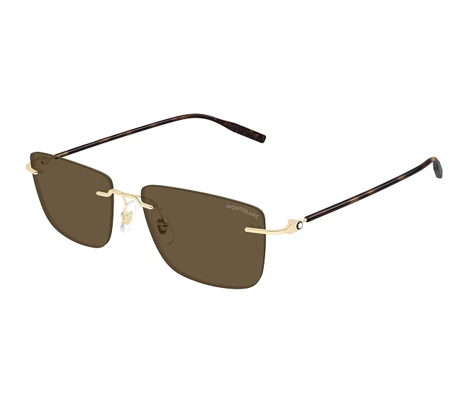 Mont Blanc sunglasses MB0429S 005 56 17 Gold