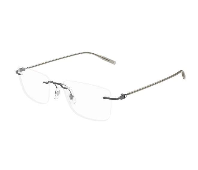 Mont Blanc eyeglasses MB0431O 001 53 19 Ruthenium