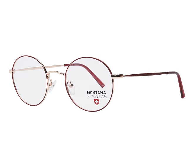 Montana eyeglasses MM584 B 49 21 Rose goldRed