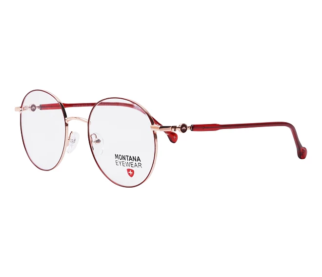 Montana eyeglasses MM587 B 50 20 RedRose gold
