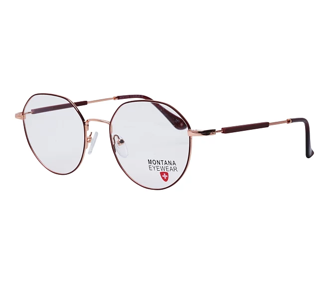 Montana eyeglasses MM-593 Pink 53 19 RedRose gold