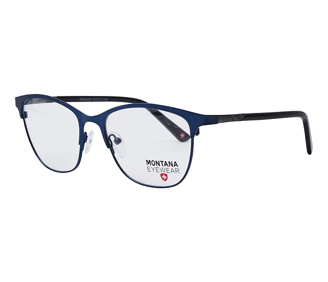 Montana eyeglasses MM-606 B 53 16 BlueBlack