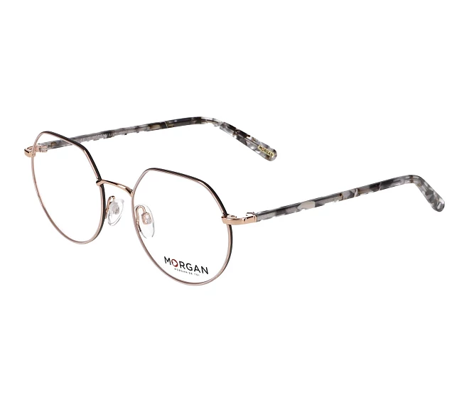 Morgan eyeglasses 203236 5500 50 18 WhiteRose gold