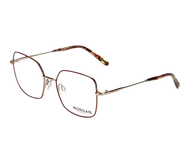 Morgan eyeglasses 203242 2100 52 17 RedGold