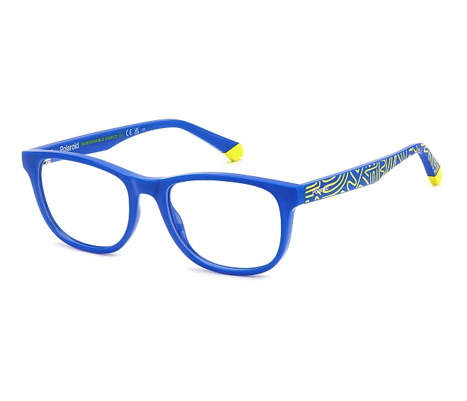 Polaroid eyeglasses PLD-D832 DCD 47 15 BlueYellow