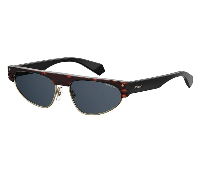 Polaroid sunglasses PLD-6088-SX 086C3 56 16 HavanaGold