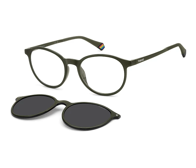 Polaroid eyeglasses PLD-6137-CS TBO/M9 52 18 Green
