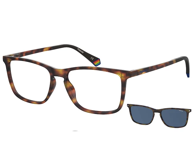 Polaroid eyeglasses PLD-6139-CS 086/C3 55 16 Havana