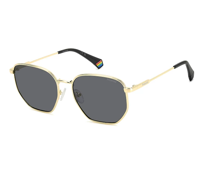 Polaroid sunglasses PLD-6214-S-X 2F7/M9 56 17 GoldGrey