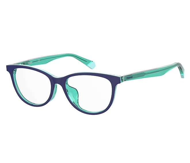 Polaroid eyeglasses PLD-D395 Z90 52 16 Blue Coral