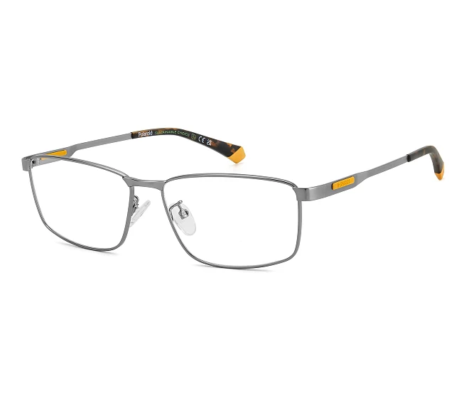 Polaroid eyeglasses PLD-D534-G R81 57 15 Ruthenium
