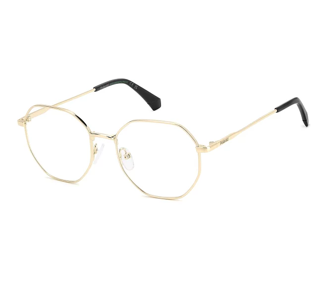 Polaroid eyeglasses PLD-D555 RHL 52 18 GoldBlack