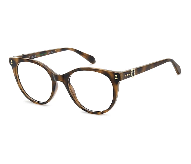 Polaroid eyeglasses PLD-D601 086 52 19 Havana