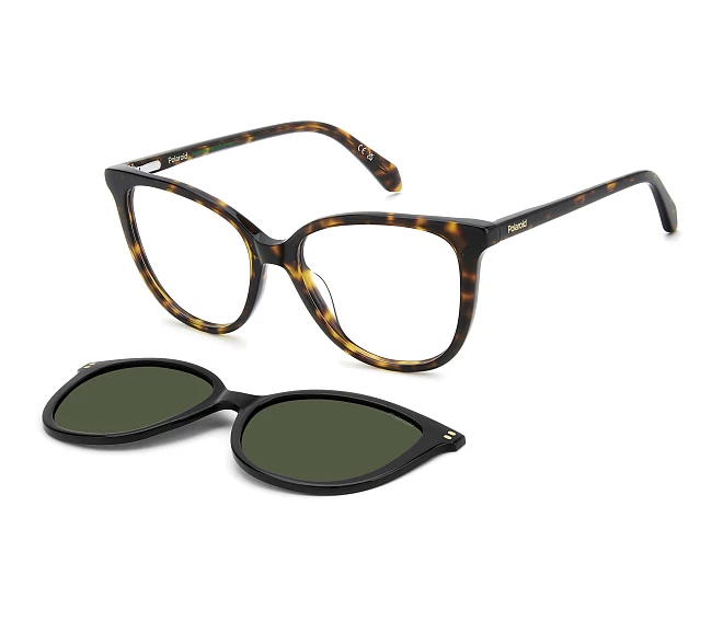 Polaroid eyeglasses PLD-D605-C 086/UC 54 17 Havana
