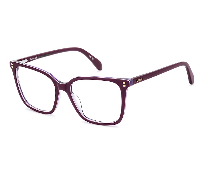 Polaroid eyeglasses PLD-D606 B3V 53 16 Purple