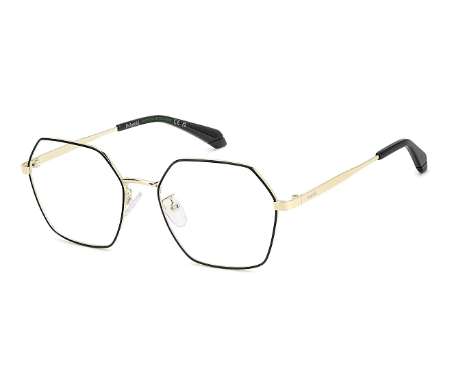 Polaroid eyeglasses PLD-D612-G 2M2 55 18 BlackGold