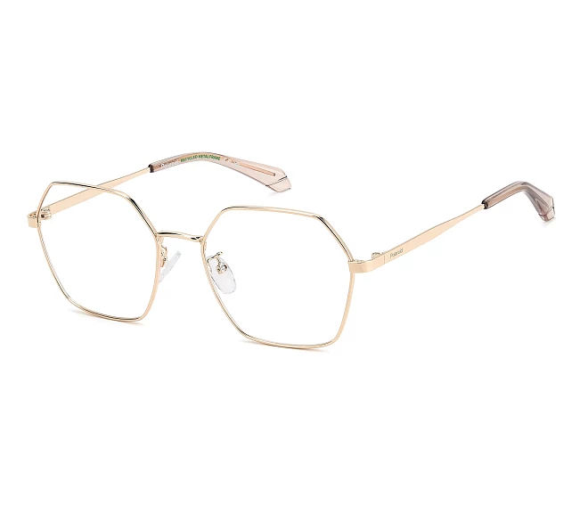 Polaroid eyeglasses PLD-D612-G DDB 55 18 Rose gold