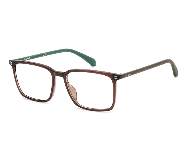 Polaroid eyeglasses PLD-D615 09Q 54 16 Brown