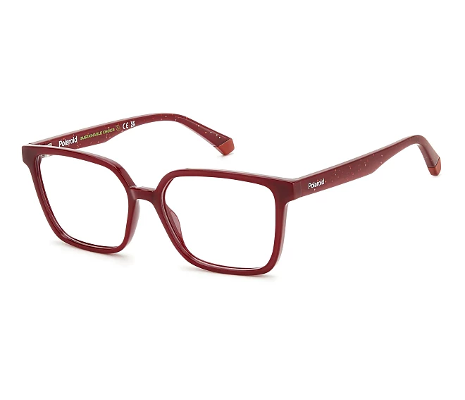 Polaroid eyeglasses PLD-D836 C9A 49 14 Red