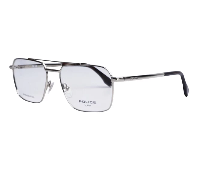 Police eyeglasses VPLR67 0579 56 17 SteelBrown