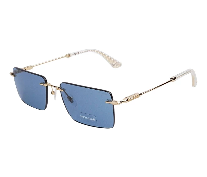 Police sunglasses SPLP-35 300B 57 18 GoldBlack