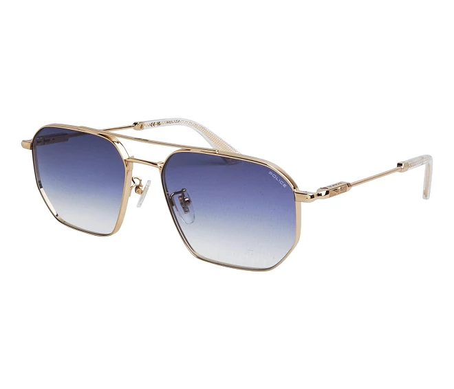 Police sunglasses SPLP34 0300 58 17 Gold