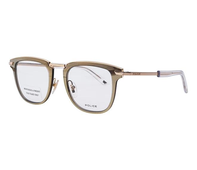 Police eyeglasses VPL-566-M 0300 48 21 BrownGold
