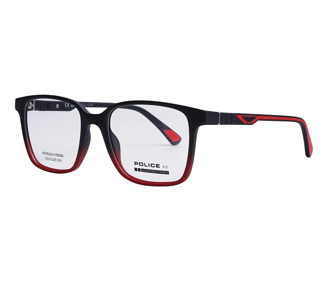 Police eyeglasses VK147 096S 49 16 BlackRed