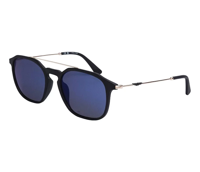 Police sunglasses SPLL76 U28P 53 19 BlackGold