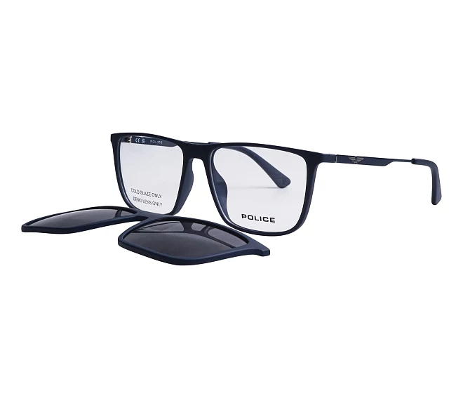 Police eyeglasses UPLP09 R22P 54 15 BlueIron