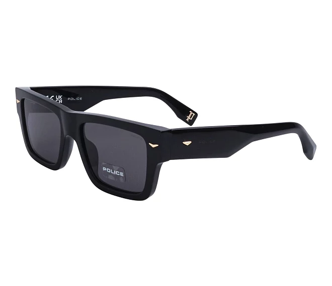 Police sunglasses SPLQ87E 0700 54 18 Black