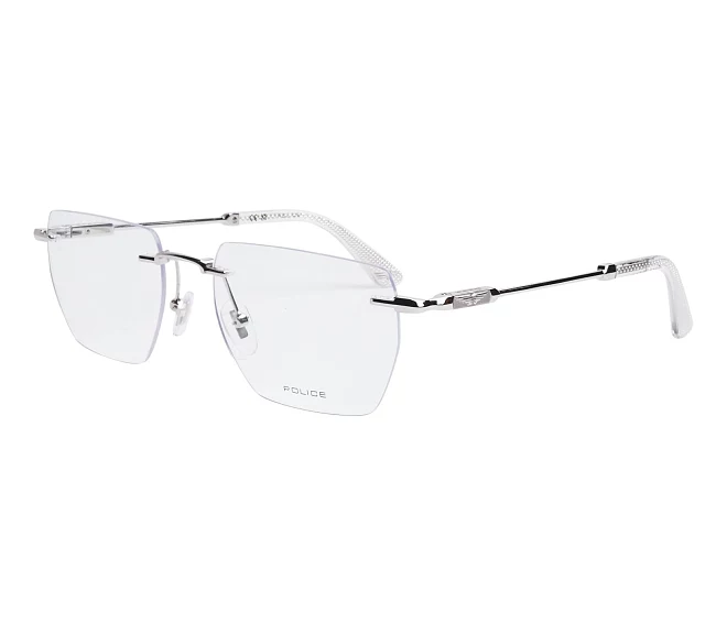 Police eyeglasses VPLN-27 0579 53 18 Silver