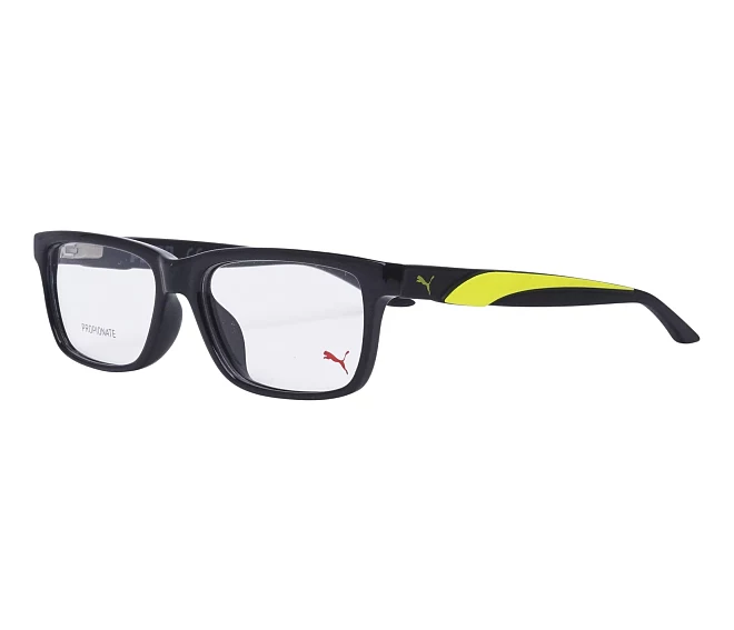 Puma eyeglasses PJ0058O 001 50 14 BlackYellow