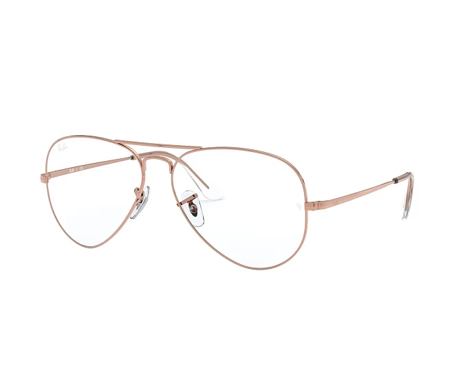 Ray-Ban eyeglasses RX-6489 3094 55 14 Rose gold