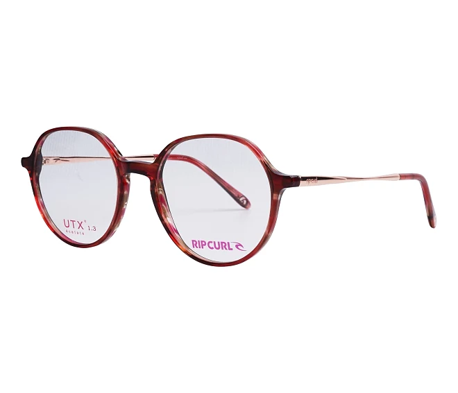 Ripcurl eyeglasses FOU090 03 50 18 RedRose gold